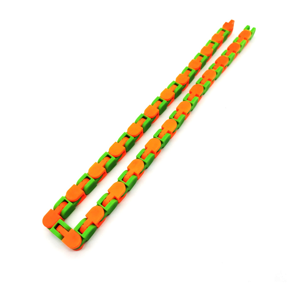 Fidget Chain Bracelet – Anti-Stress Bike Chain Puzzle Toy for Adults & Kids