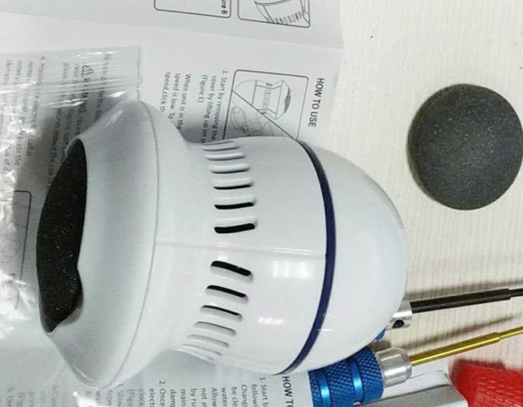 Electric Foot File & Callus Remover – Rechargeable Heel Grinder