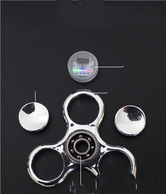 LED Light Fidget Spinner – Glow in the Dark Hand Spinner Toy
