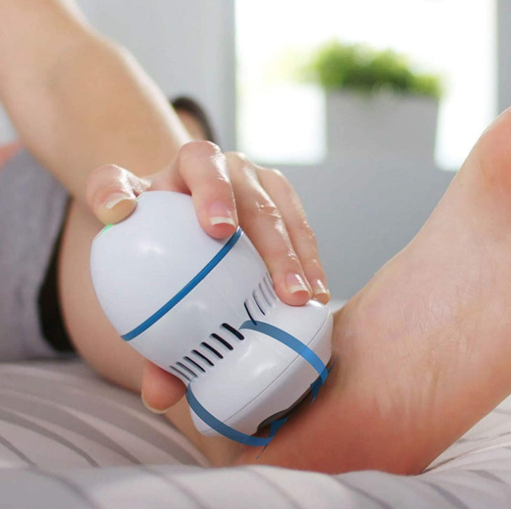 Electric Foot File & Callus Remover – Rechargeable Heel Grinder