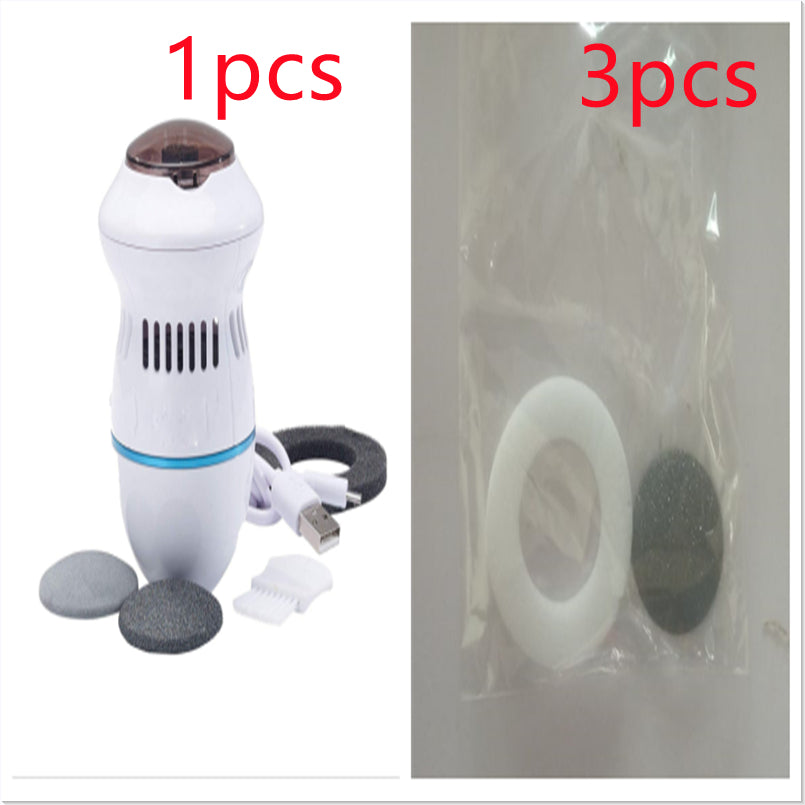 Electric Foot File & Callus Remover – Rechargeable Heel Grinder
