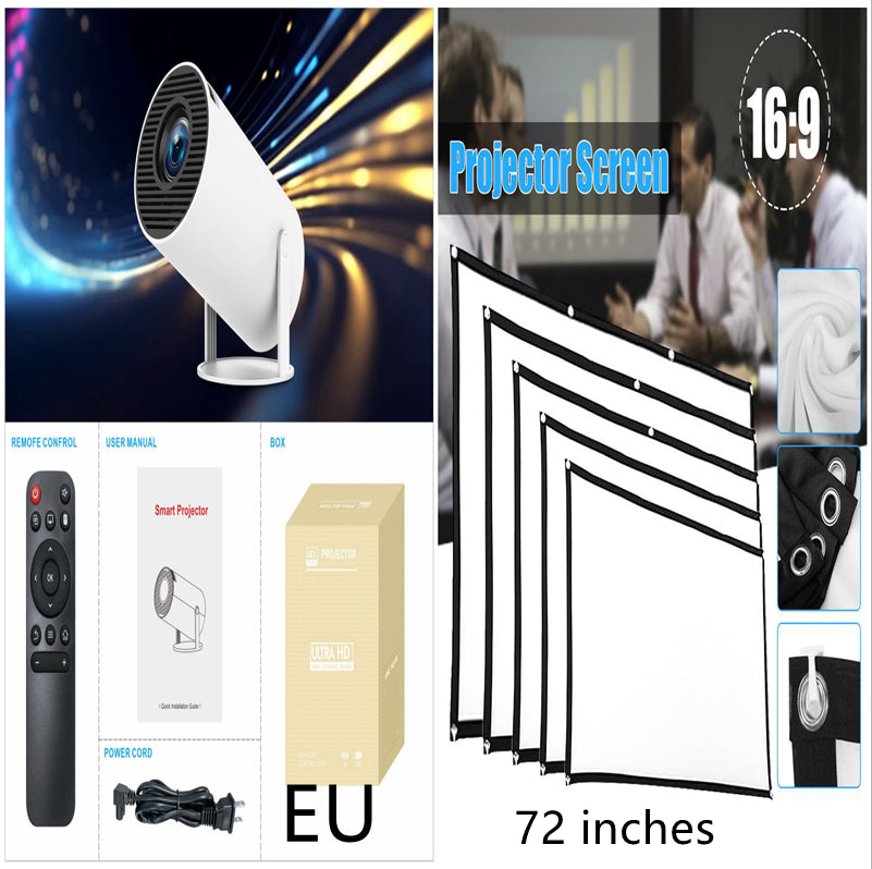 HY300 Pro Mini Projector — Select Model & Plug