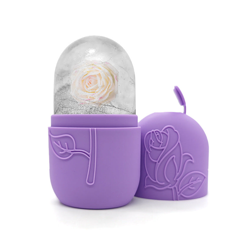 Facial Ice Tray Roller Massager