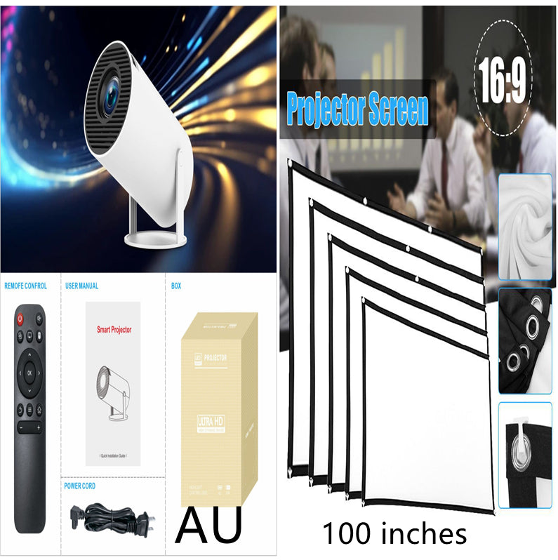 HY300 Pro Mini Projector — Select Model & Plug