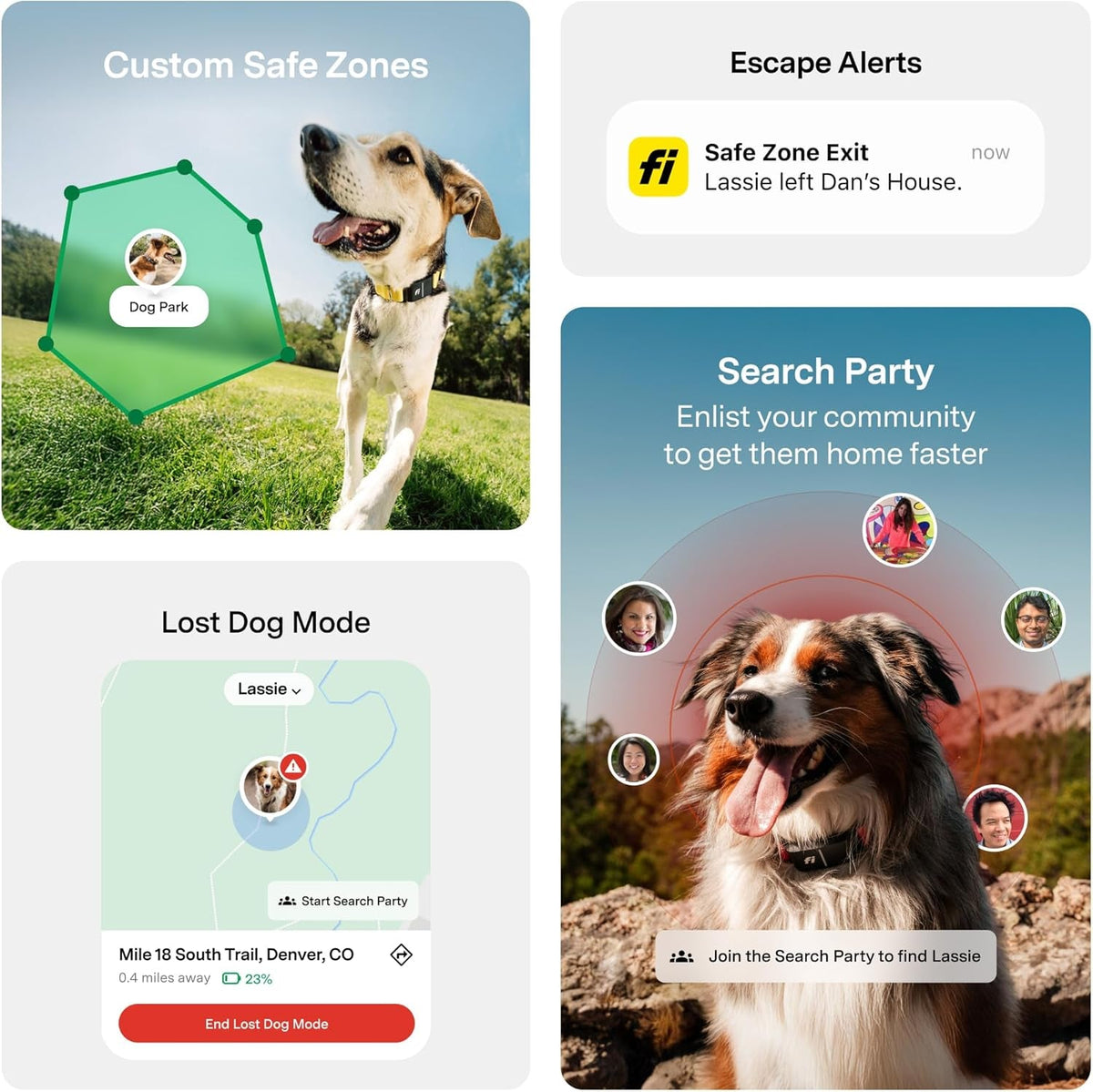 Fi Series 3+ GPS Dog Collar — 6-Month Membership Included