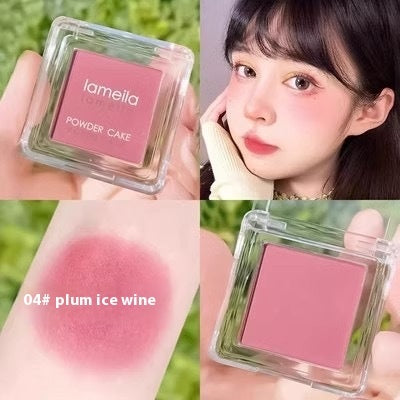 Natural Nude Blush Powder – Monochrome Matte Makeup Blusher