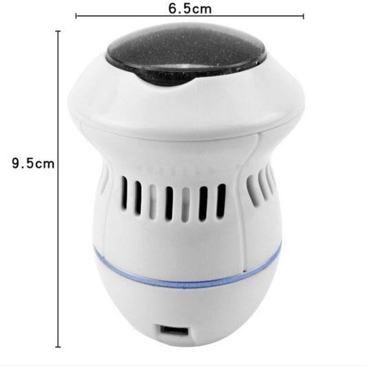 Electric Foot File & Callus Remover – Rechargeable Heel Grinder