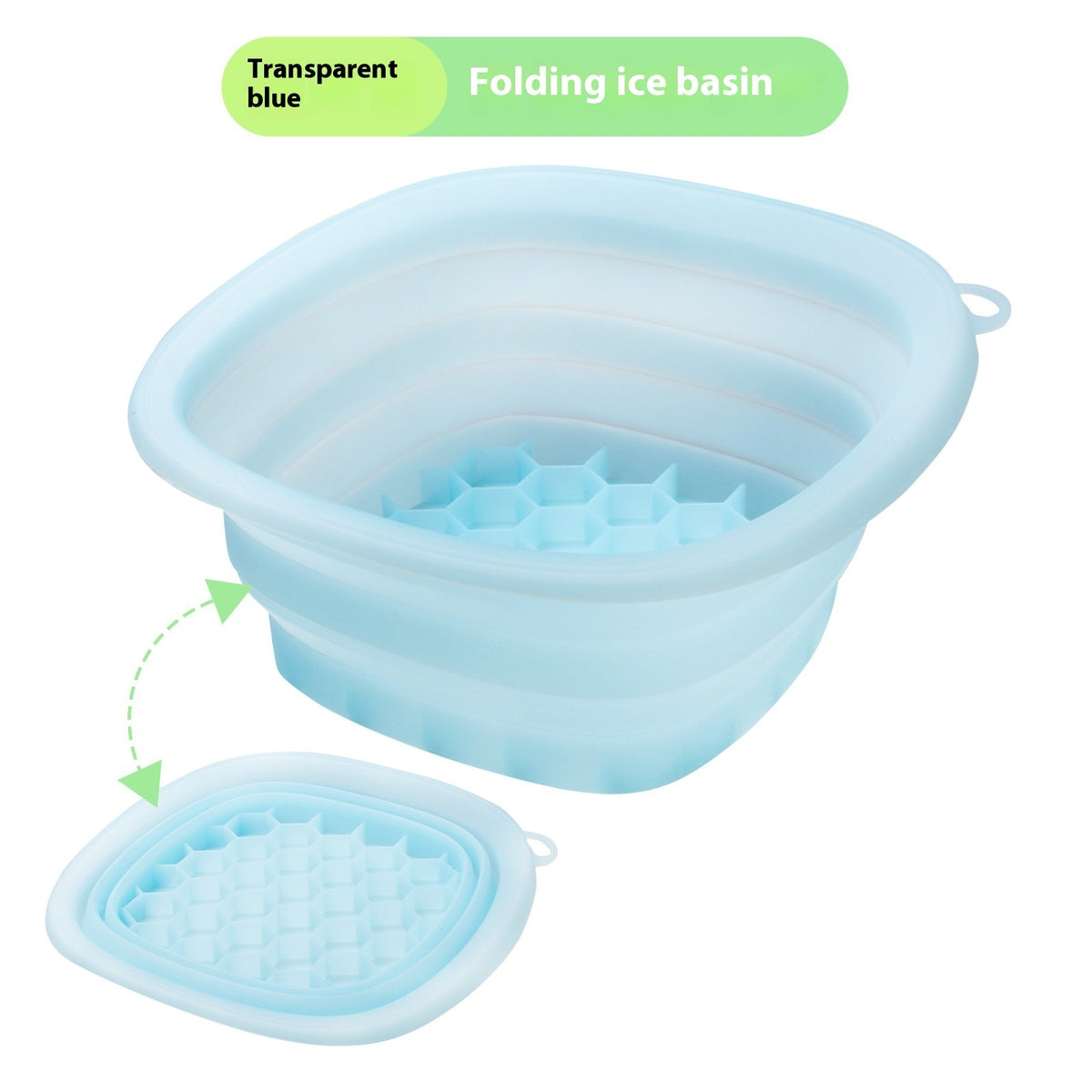 Silicone Folding Ice Basin – Face Ice Bath & Skincare Bowl