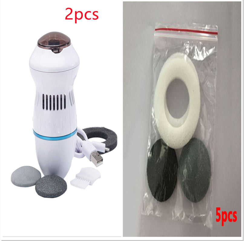 Electric Foot File & Callus Remover – Rechargeable Heel Grinder