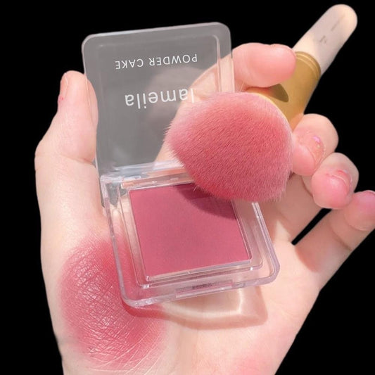 Natural Nude Blush Powder – Monochrome Matte Makeup Blusher
