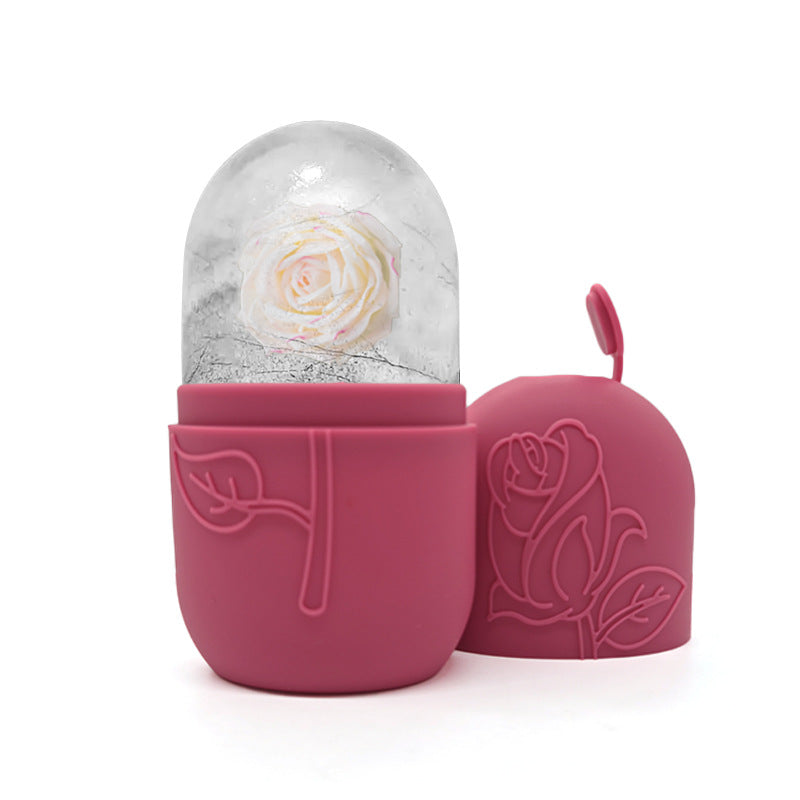 Facial Ice Tray Roller Massager