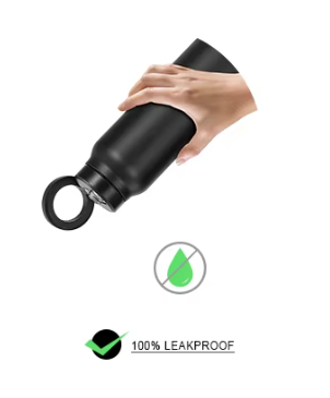 Magnetic Water Bottle with Phone Holder – 24 oz