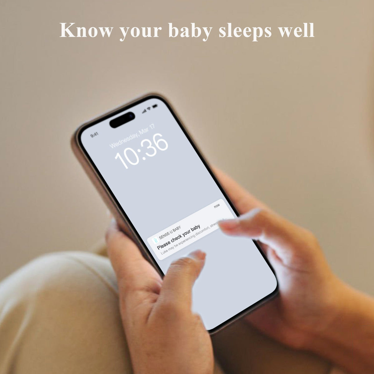 Sense-U Smart Sock Shoe O2 Baby Wellness Monitor – Heart Rate, Oxygen & Sleep Insights