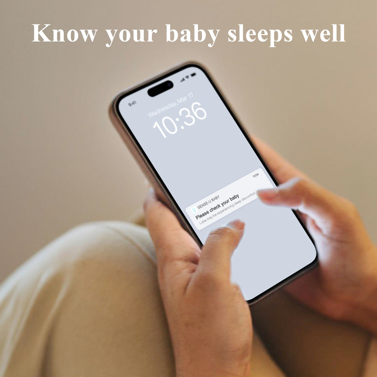 Sense-U Smart Sock Shoe O2 Baby Wellness Monitor – Heart Rate, Oxygen & Sleep Insights