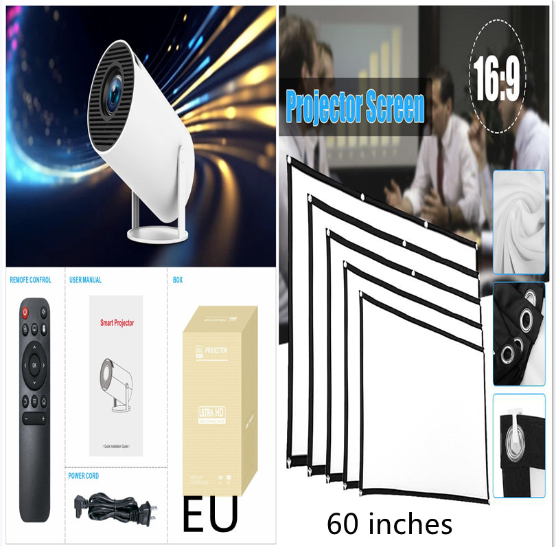 HY300 Pro Mini Projector — Select Model & Plug