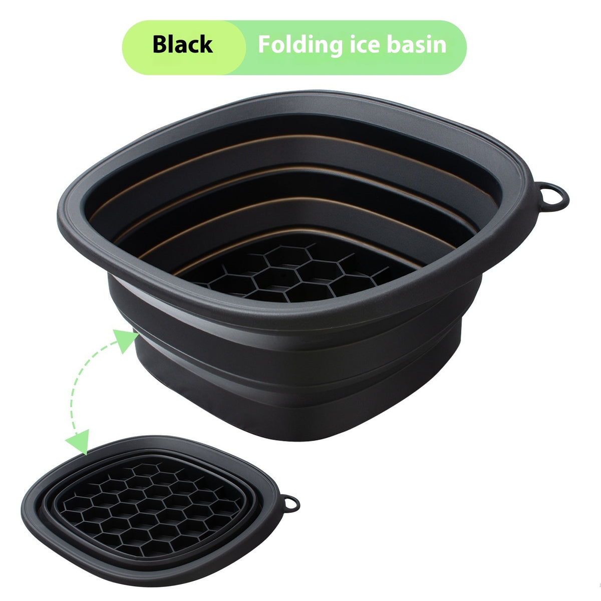 Silicone Folding Ice Basin – Face Ice Bath & Skincare Bowl