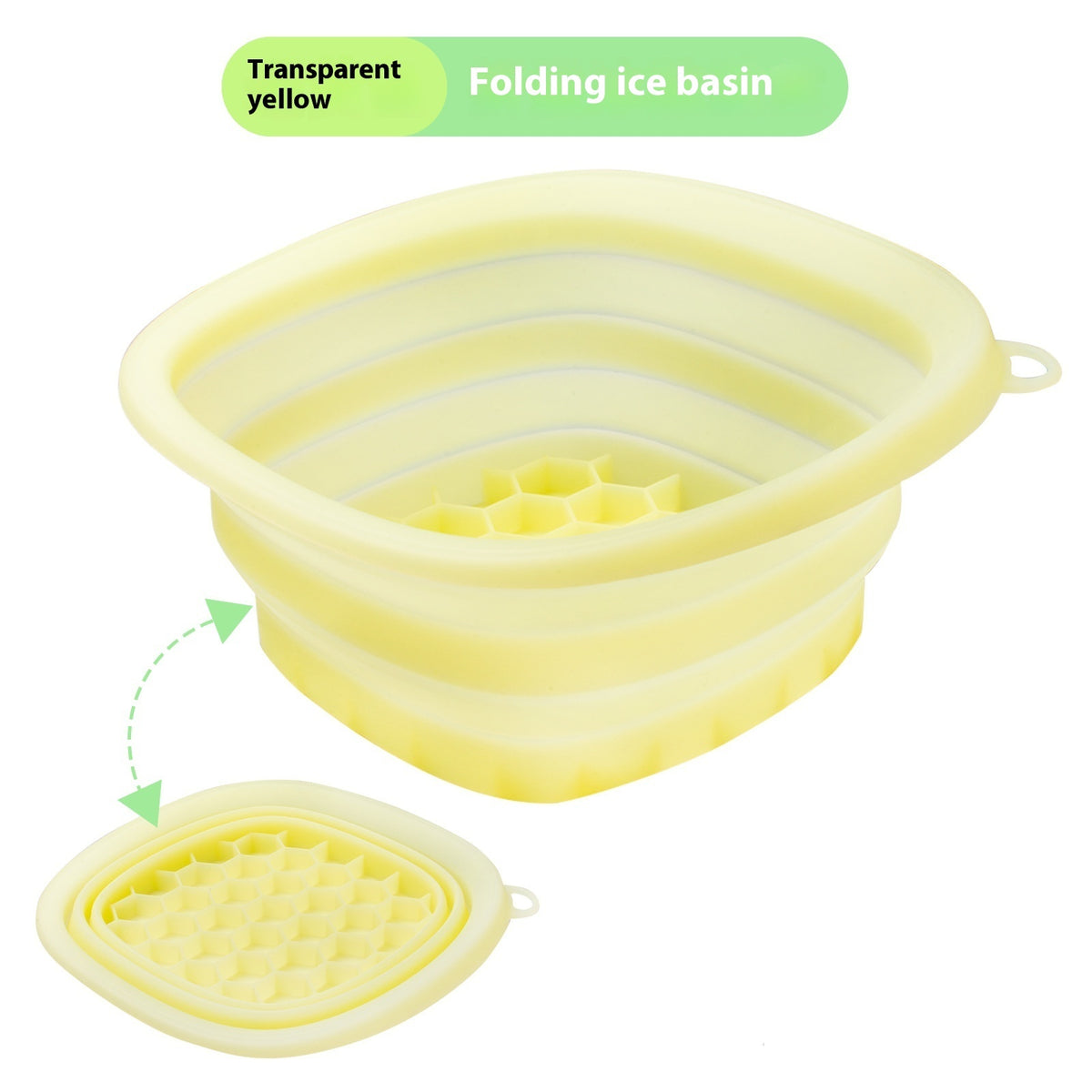 Silicone Folding Ice Basin – Face Ice Bath & Skincare Bowl