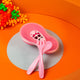 Colorful baby feeding tableware set