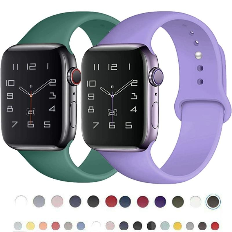Apple Watch Compatible Silicone Band
